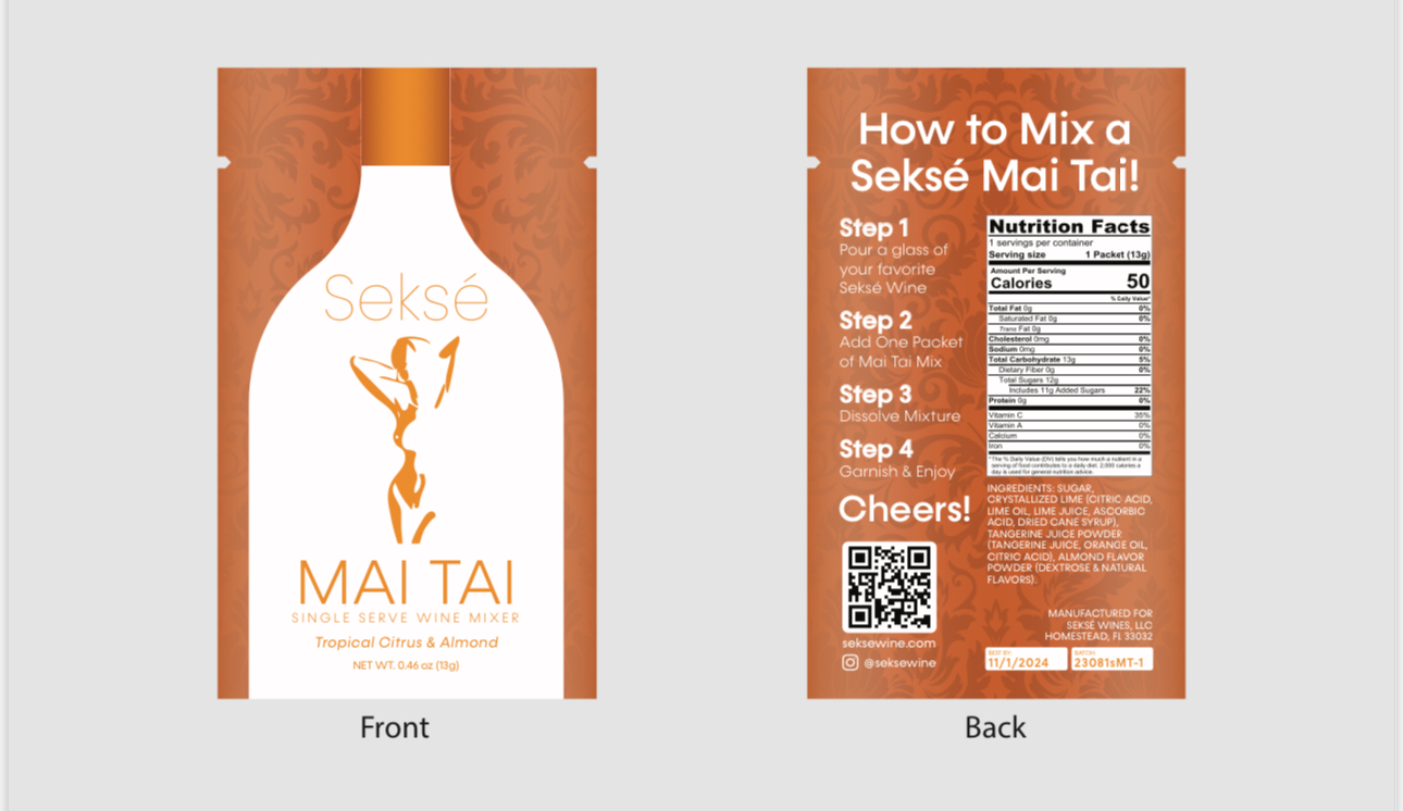 Sekse Mai Tai Single Reserve Serve Wine Mixer – Seksé Wine